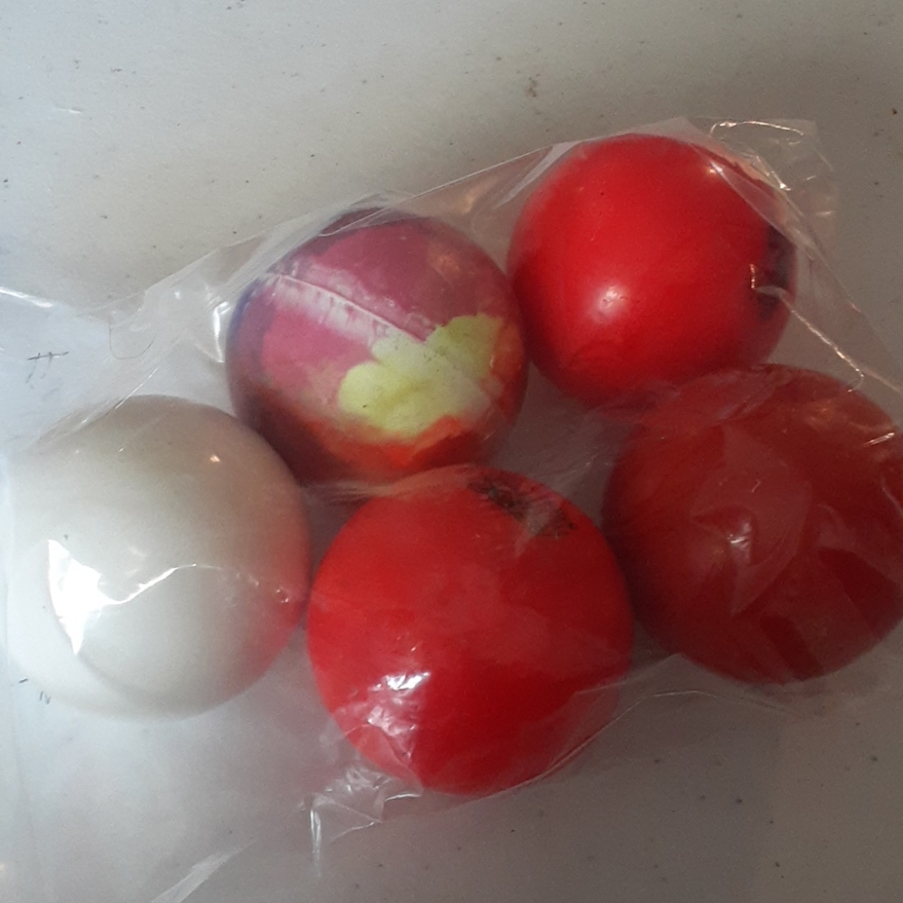 5 field hockey practice balls